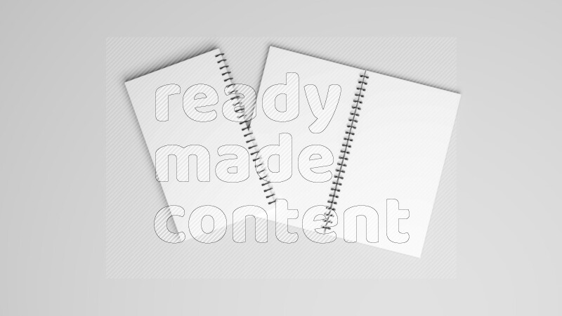 Corporate Stationery Elements, Blank White Textured Brand ID, On White Background