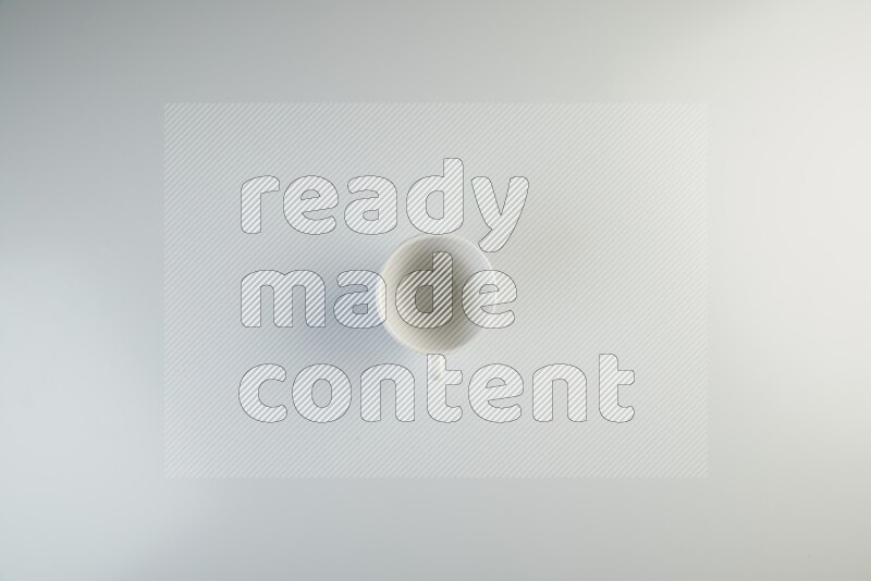 white mug on white background