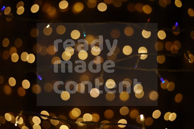 Bokeh light in multicolor