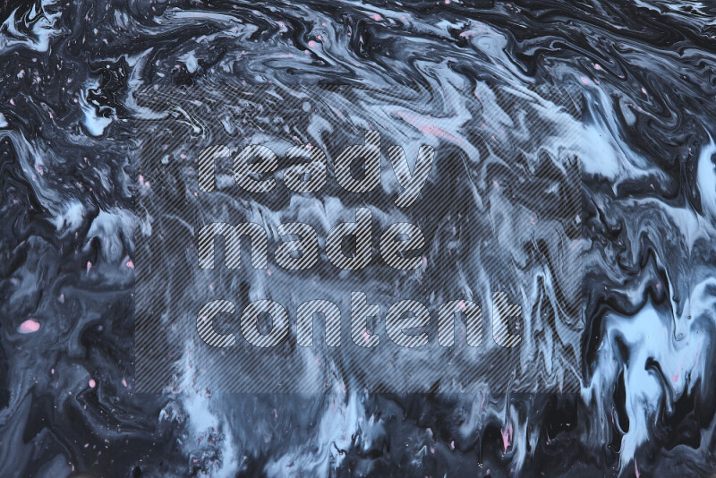 Abstract colorful background with mixed of blue and black paint colors