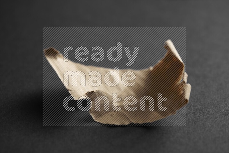 Cardboard on black background