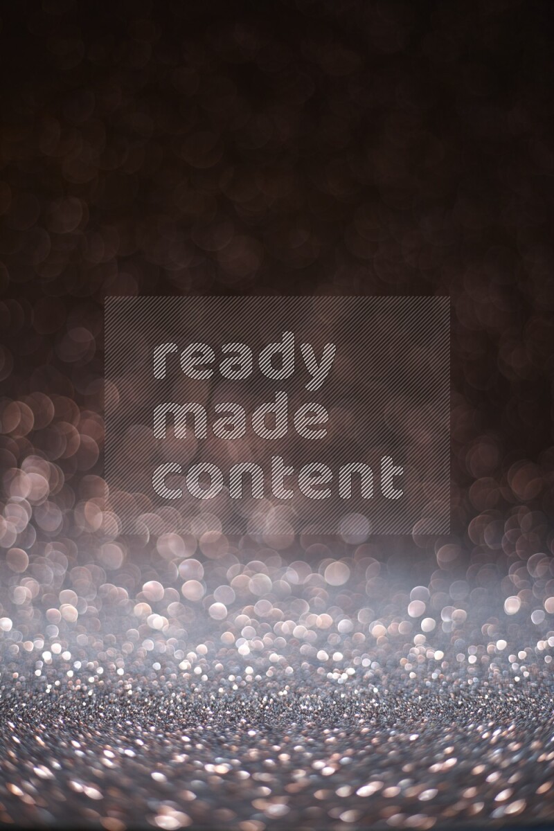 Brown glittery bokeh background