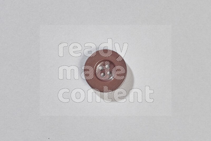 A button on grey background