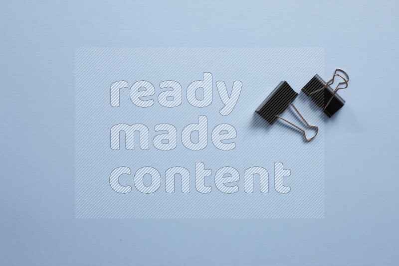 Different school supplies on blue background