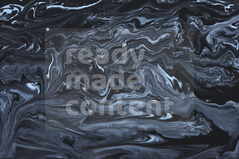 خلفية ملونة مع مزيج من ألوان الطلاء الأزرق والاسود