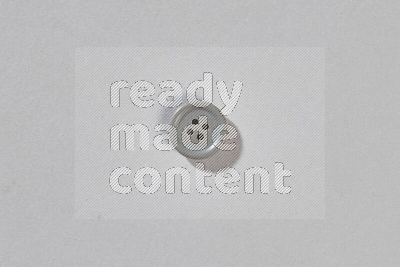 A button on grey background