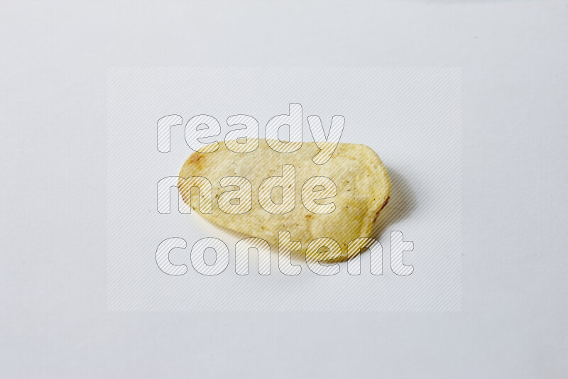 Chips snacks on white background