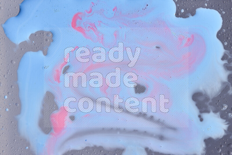 Abstract colorful background with mixed of pink and blue paint colors
