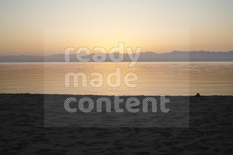 Sunrise over the water