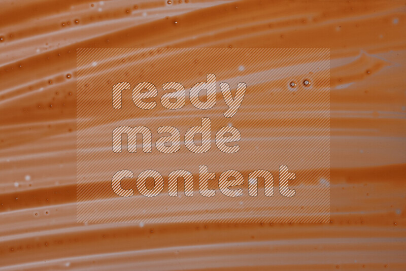 Close-ups of abstract orange paint texture in different shapes