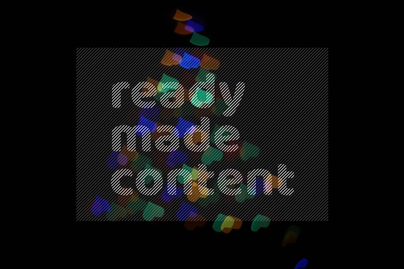 Bokeh Light in heart shape