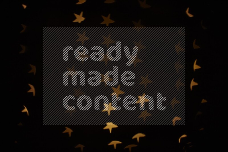 Bokeh light in star shape