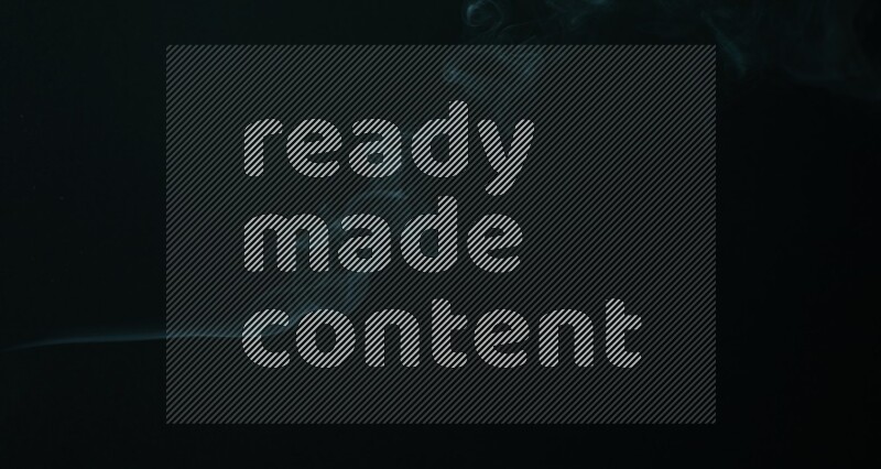 Wavy smoke motion in green