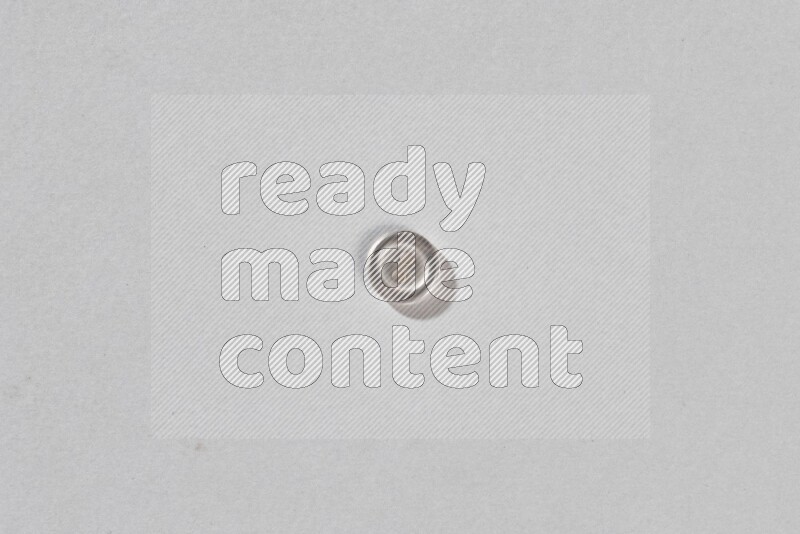 A button on grey background