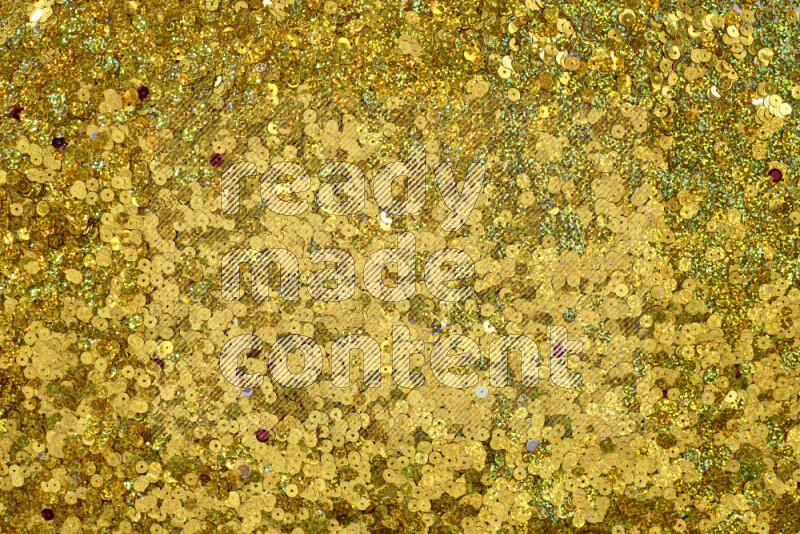 ترتر مسطح متعدد الألوان على خلفية رمادية