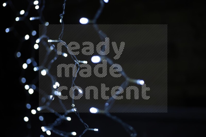 Bokeh light in white