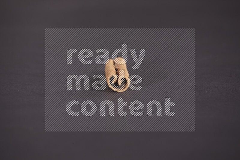 Cinnamon stick on black background