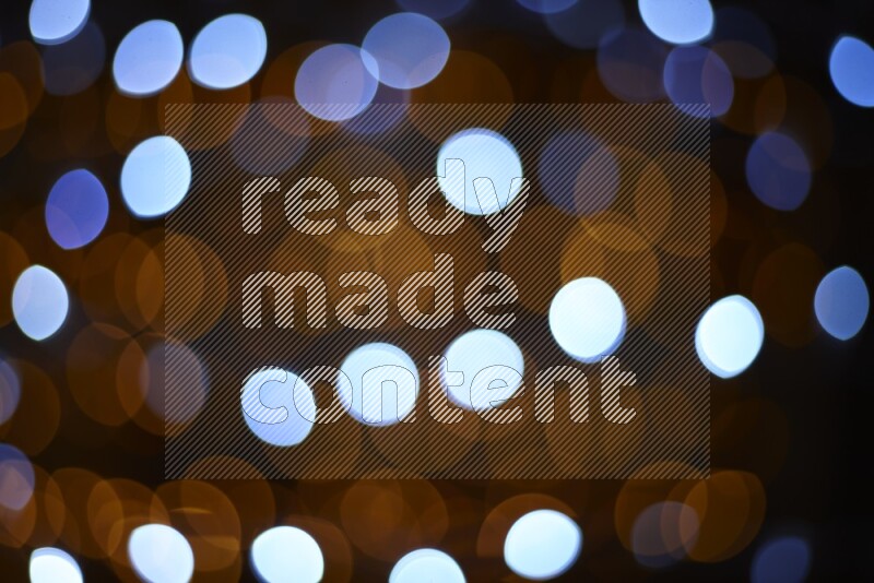 Bokeh light in multicolor