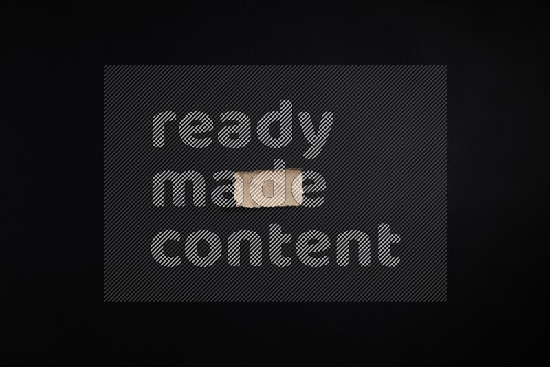 Craft paper on black background