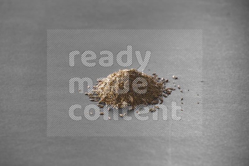 حبوب الكمون علي خلفية سوداء