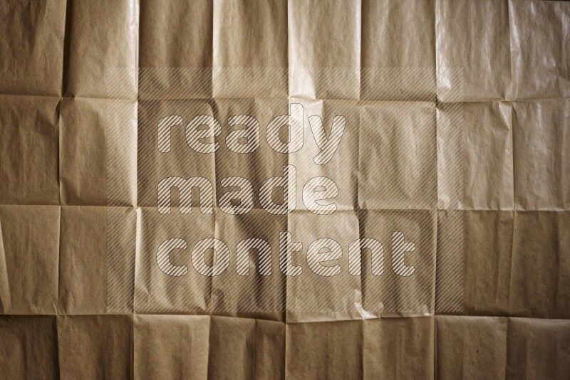 Craft paper on black background