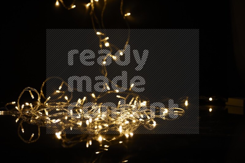 Bokeh light in yellow