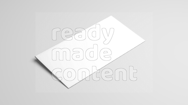 Corporate Stationery Elements, Blank White Textured Brand ID, On White Background