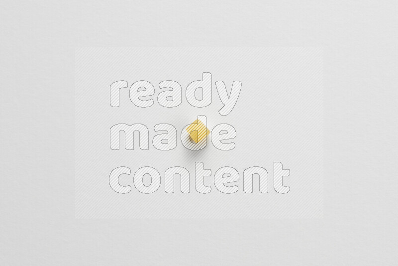 Small rings pasta on white background