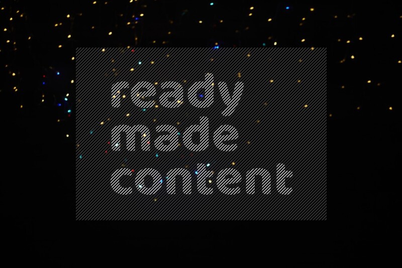 Bokeh light in multicolor