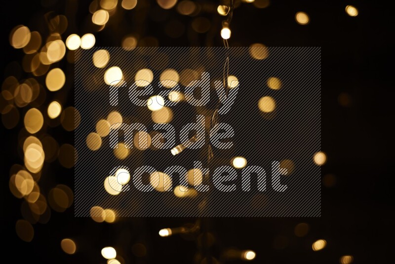 Bokeh light in yellow