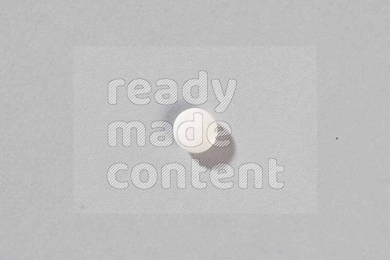 A button on grey background