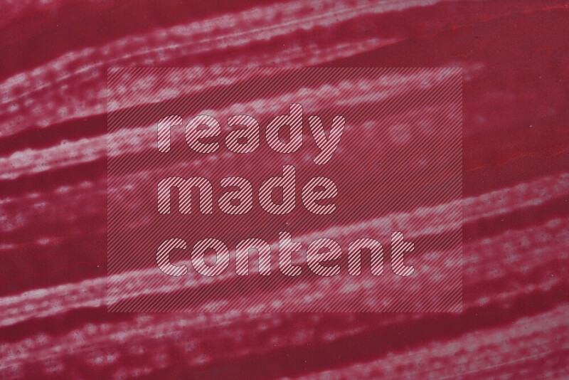Close-ups of abstract red paint texture in different shapes