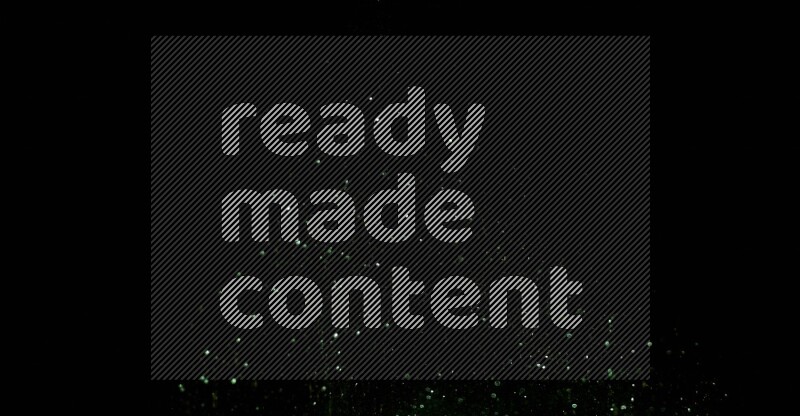 Green glitter powder isolated on black background