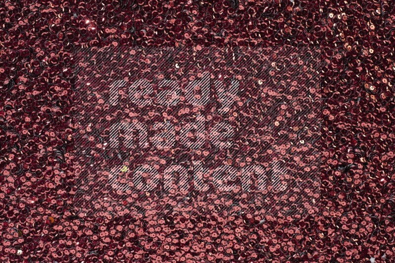 Multicolored flat sequins on grey background