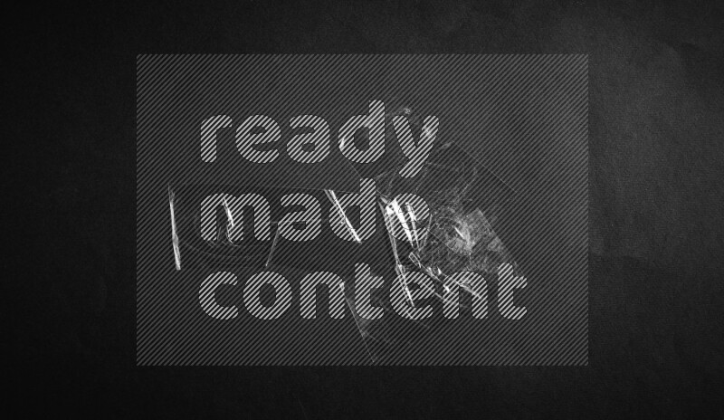 Duct tape on black background