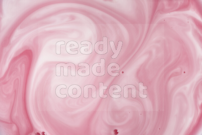 A close-up of abstract swirling patterns in red and white