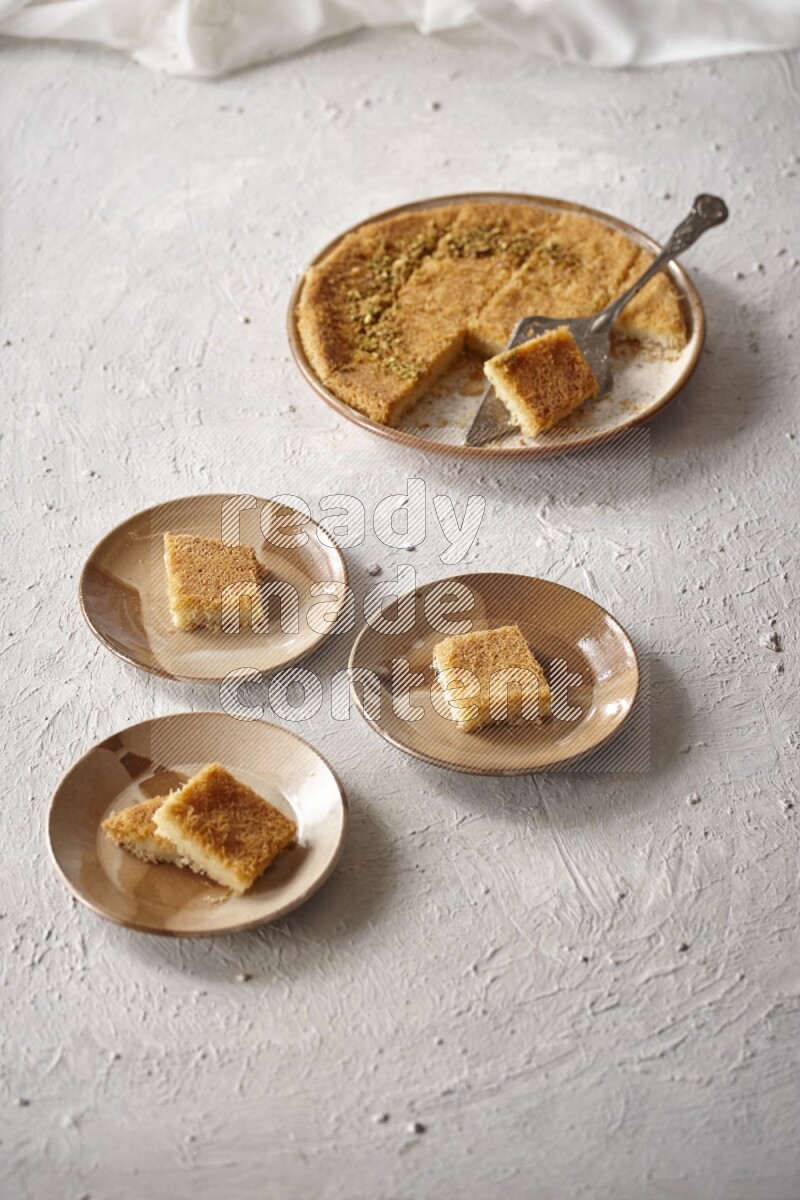 Konafa in a light setup