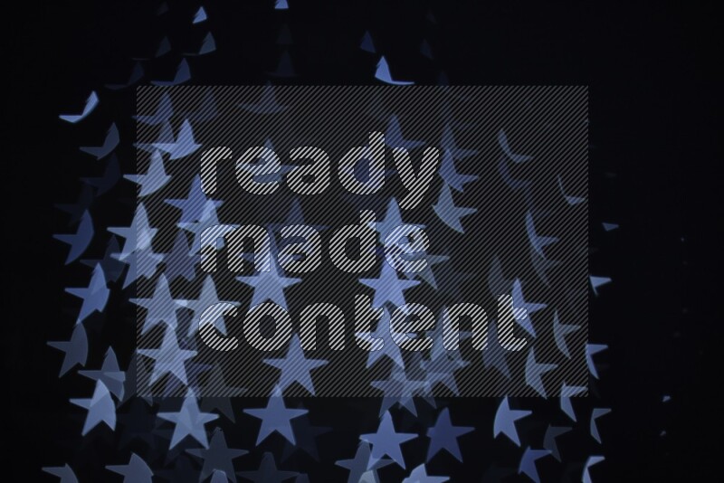 Bokeh light in star shape