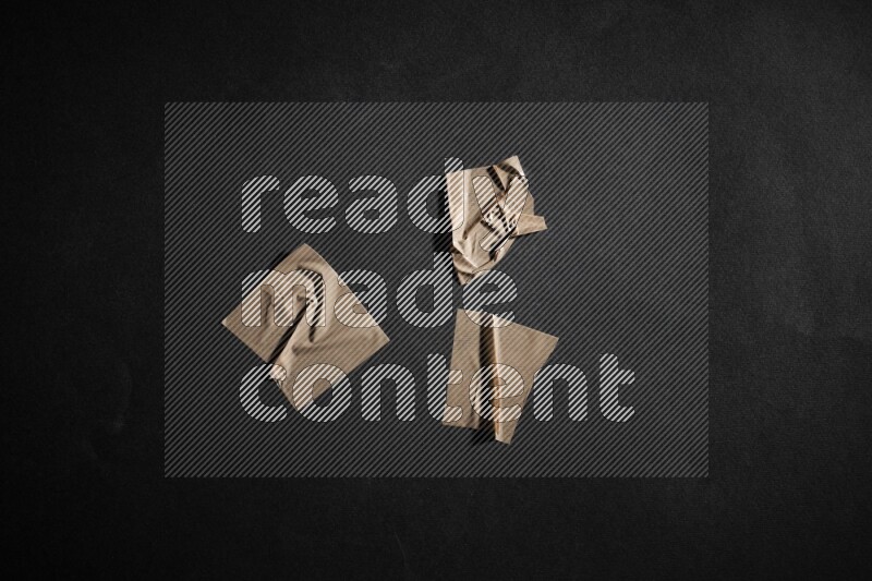 Duct tape on black background