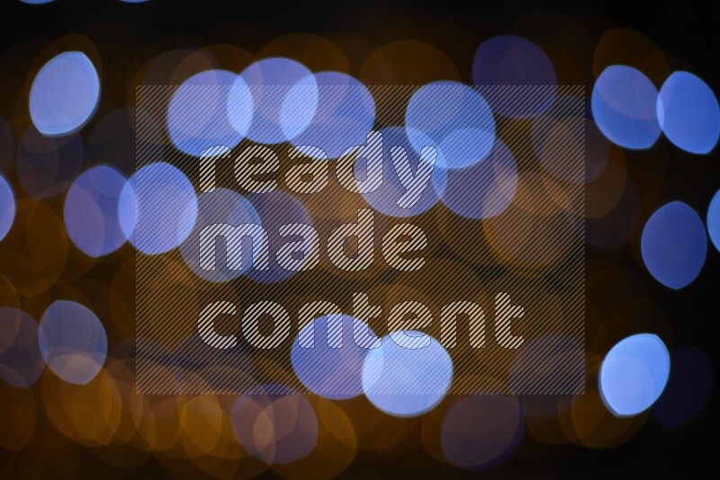 Bokeh light in multicolor