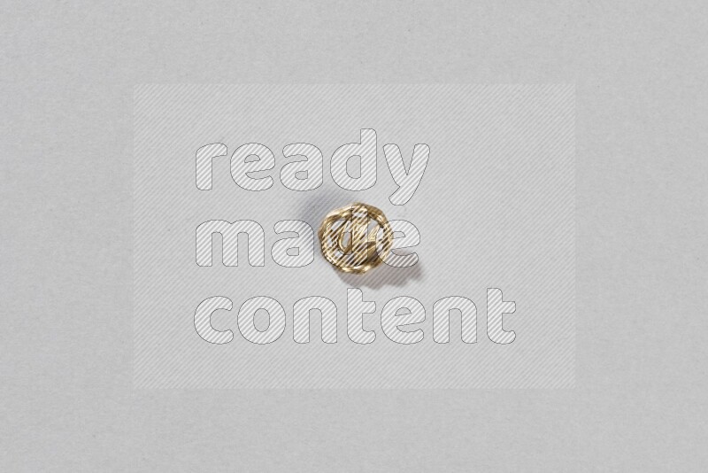 A button on grey background