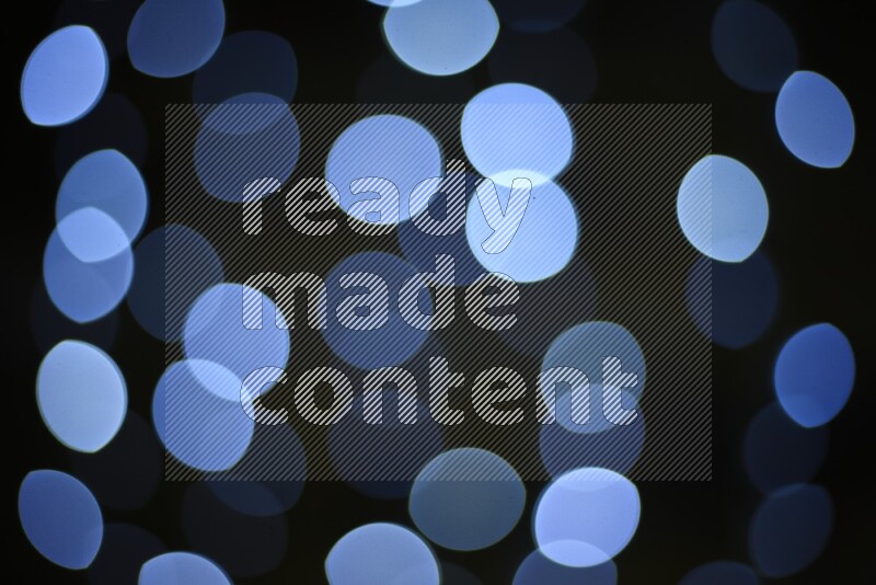 Bokeh light in white