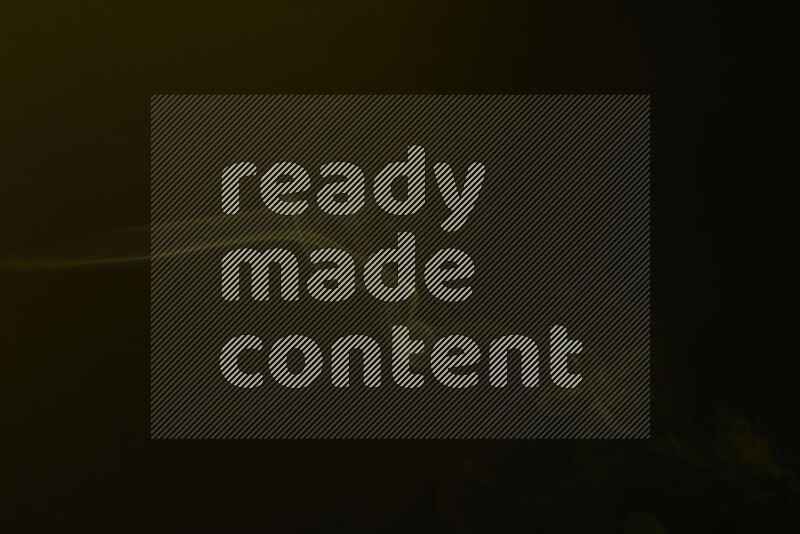 wavy smoke motion in yellow