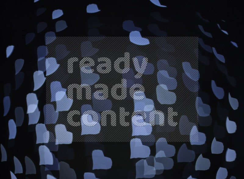 Bokeh Light in heart shape