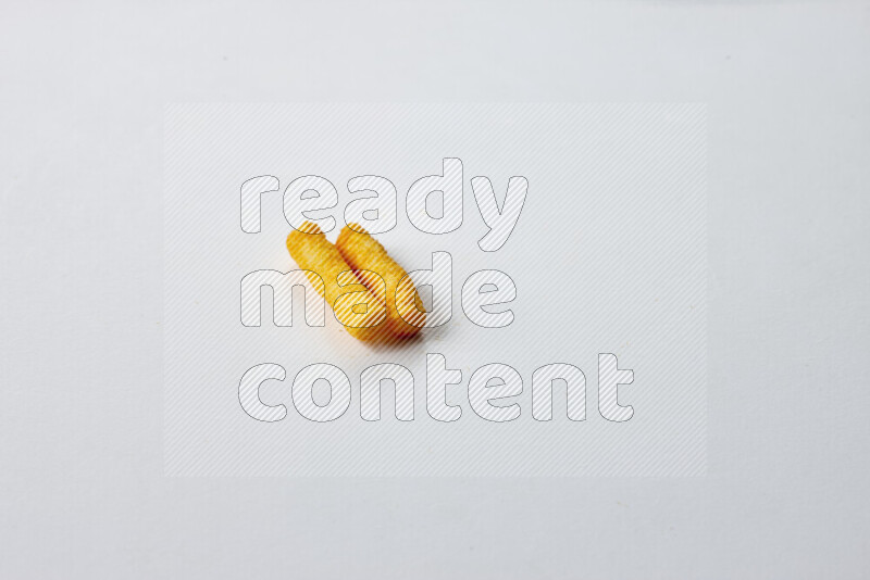 Puffs snacks on white background