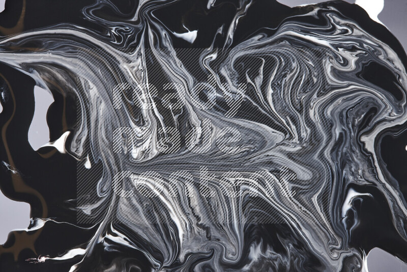 خلفية ملونة مع مزيج من ألوان الطلاء الأبيض والاسود