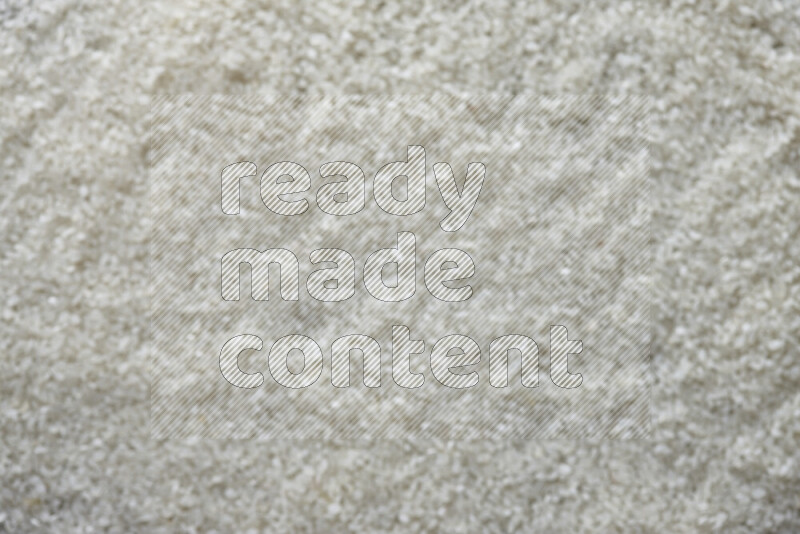 Out of foucs white rice filling the frame