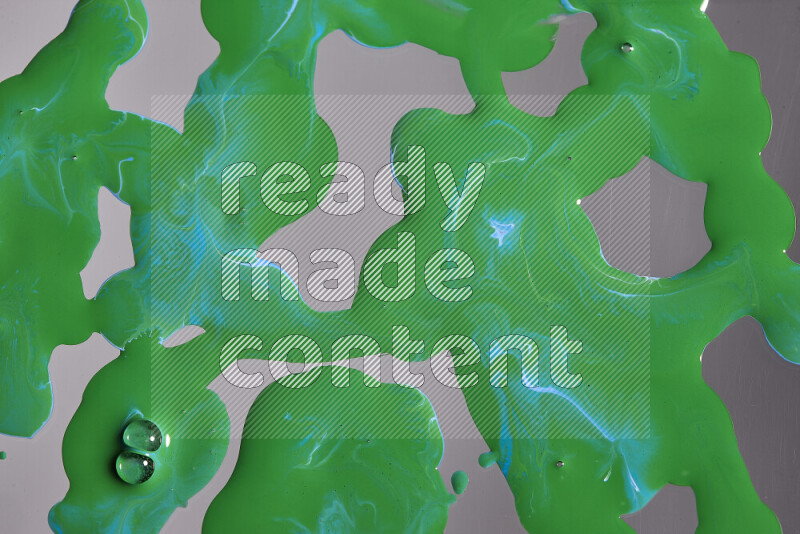 خلفية ملونة مع مزيج من ألوان الطلاء الأخضر والأزرق