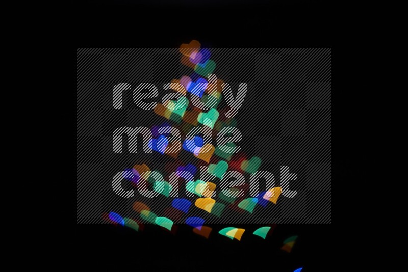 Bokeh Light in heart shape