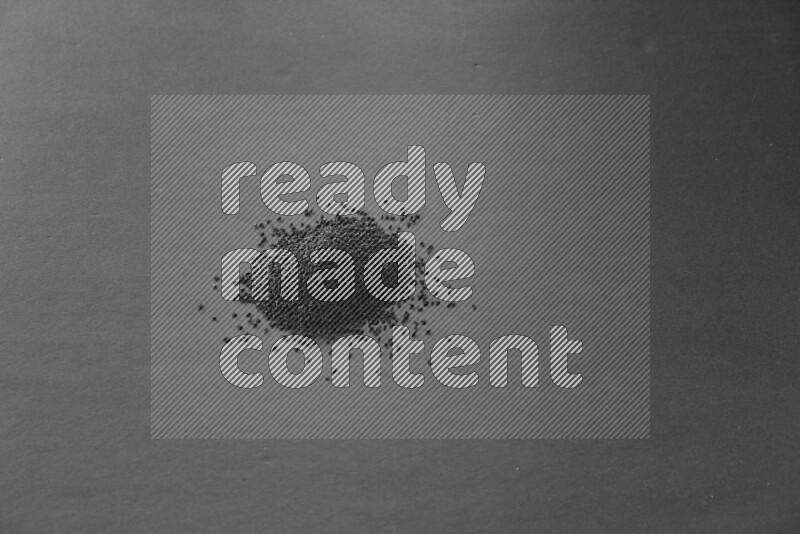 حبة البركة علي خلفية سوداء